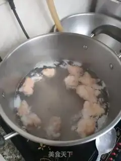 Make The pickle shrimp slips off the scale soup step 7