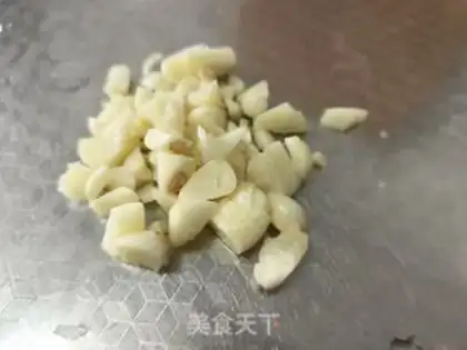 Make Garlic white pumpkin step 2