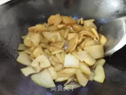 Make Garlic white pumpkin step 3
