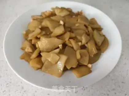Make Garlic white pumpkin step 4
