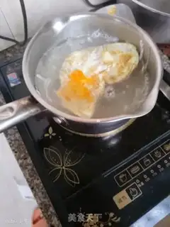 Make The radish omelet drops the scales step 6