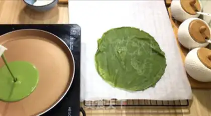 Make Tea and cheese towel rolls step 8