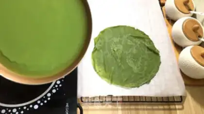 Make Tea and cheese towel rolls step 9