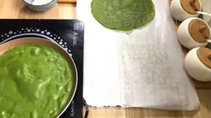 Make Tea and cheese towel rolls step 10