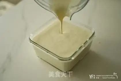 Make Bread lily tofu ice cream step 5