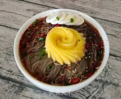 Make Homemade mango roses on cold side step 8