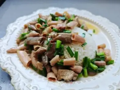 Make The intestinal rice step 20