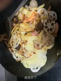 Make Spicy dry pot step 12
