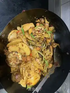 Make Spicy dry pot step 14
