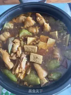 Make Spicy pig hoof pan step 15