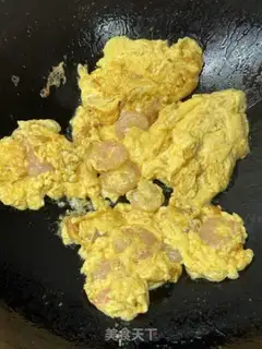 Make Shrimp eggs fried carrots step 6