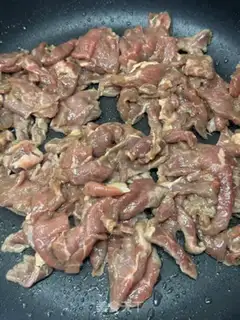 Make Carrot beef step 4