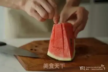 Make Watermelon triple step 10
