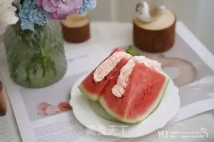 Make Watermelon triple step 13