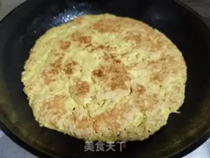 Make Noodle pancakes step 6