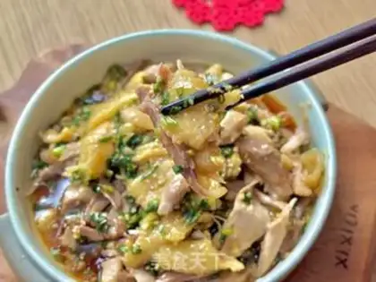 Make Tore chicken with onions step 9
