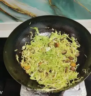 Make Fried vegetables step 4