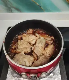 Make Red lamb chops step 1