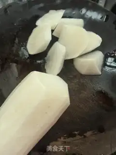 Make A white radish step 0