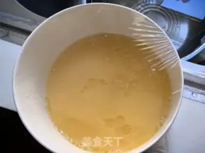 Make Tea oil, sea cucumber step 5