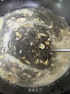 Make Egg puffy soup step 8