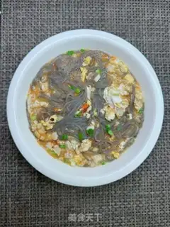 Make Egg puffy soup step 9