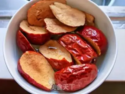 Make Red-tree rice congee step 1