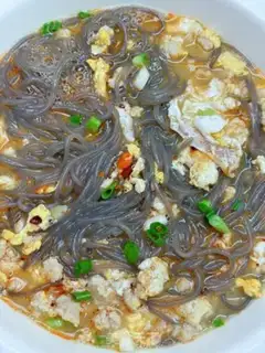 Make Egg puffy soup step 10