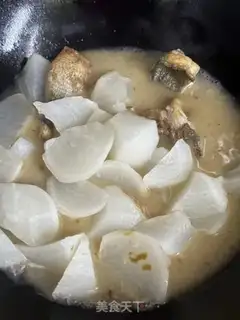 Make A white radish step 7