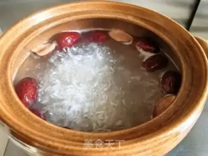 Make Red-tree rice congee step 5