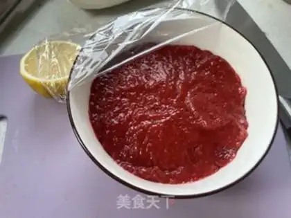 Make Strawberry sauce step 8
