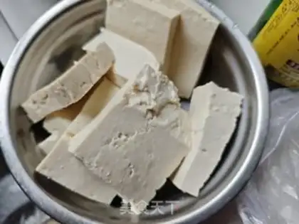 Make Tofu soup step 3