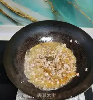 Make Meat and soybeans step 2