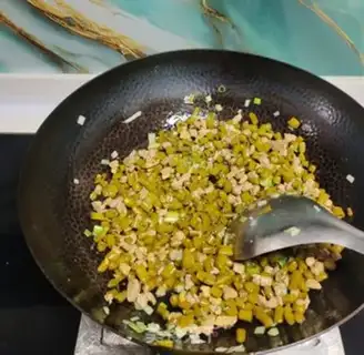 Make Meat and soybeans step 5