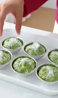 Make Tea and cheese ice-cream mooncake step 6
