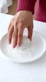 Make Tea and cheese ice-cream mooncake step 14