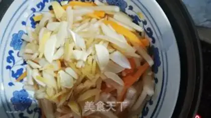 Make Steam radish step 4
