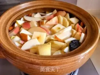 Make Ling Chi apple water step 4