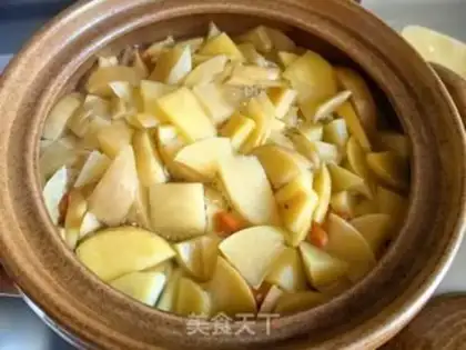 Make Ling Chi apple water step 6