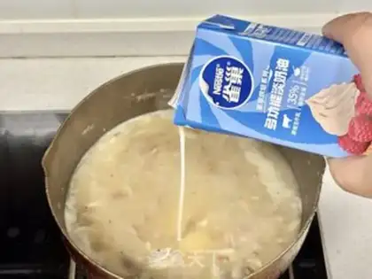 Make Butter mushroom soup step 7