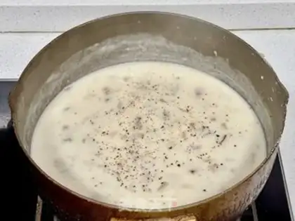 Make Butter mushroom soup step 8