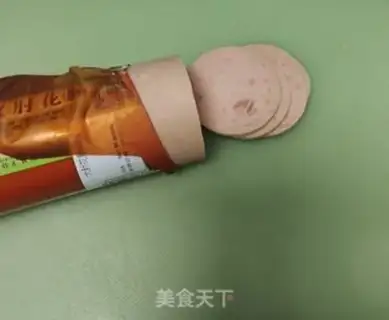 Make Creative ham intestines step 1