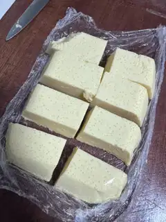 Make Homemade egg tofu step 3