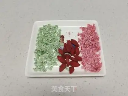 Make Creative, oil-free rice saffron step 13