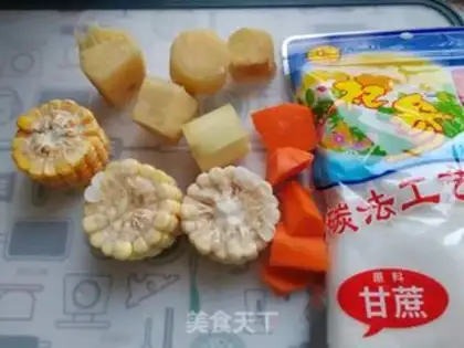 Make Corn cane water step 0