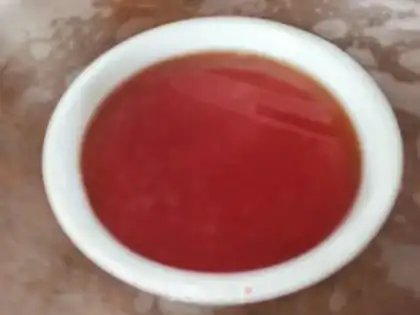 Make Strawberry Mountain hot red tea step 7