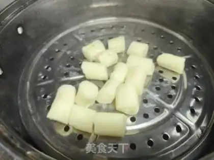 Make Peach apple cake step 4