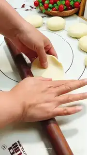 Make Red sugar pancakes step 8