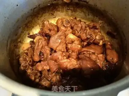 Make Yellow wine and pig hoof step 9