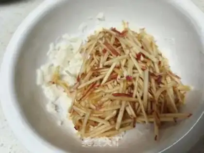 Make Peach apple cake step 10
